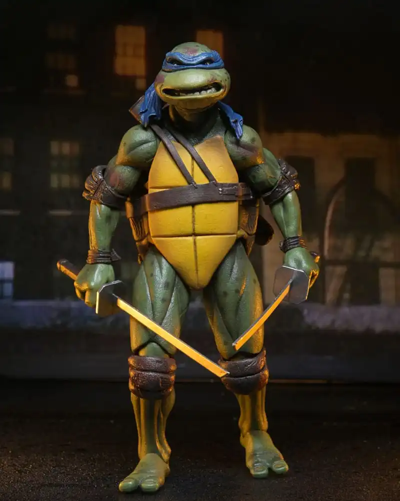 Teenage Mutant Ninja Turtles (1990 Movie) Action Figure Roof Top Battle Shredder vs Leo 18 cm 16 Teenage Mutant Ninja Turtles (1990 Movie) Action Figure Roof Top Battle Shredder vs Leo 18 cm - Bilde 16