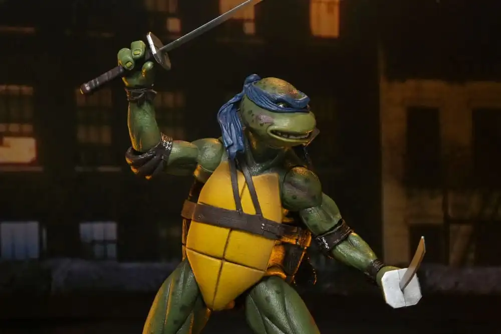 Teenage Mutant Ninja Turtles (1990 Movie) Action Figure Roof Top Battle Shredder vs Leo 18 cm 19 Teenage Mutant Ninja Turtles (1990 Movie) Action Figure Roof Top Battle Shredder vs Leo 18 cm - Bilde 19