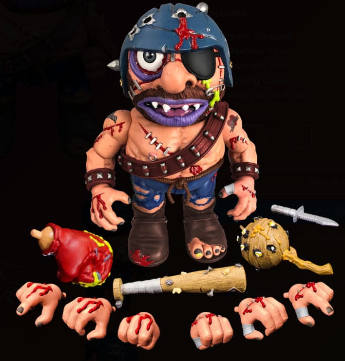 Madballs Action Figure Bruise Brother 15 cm 2 Madballs Action Figure Bruise Brother 15 cm - Bilde 2