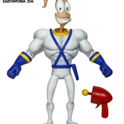 Earthworm Jim Action Figure Wave 1: Earthworm Jim & Snot 15 cm