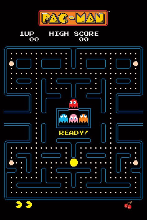 Pac-Man - Maze Poster (61cm x 91cm) 1 Pac-Man - Maze Poster (61cm x 91cm)