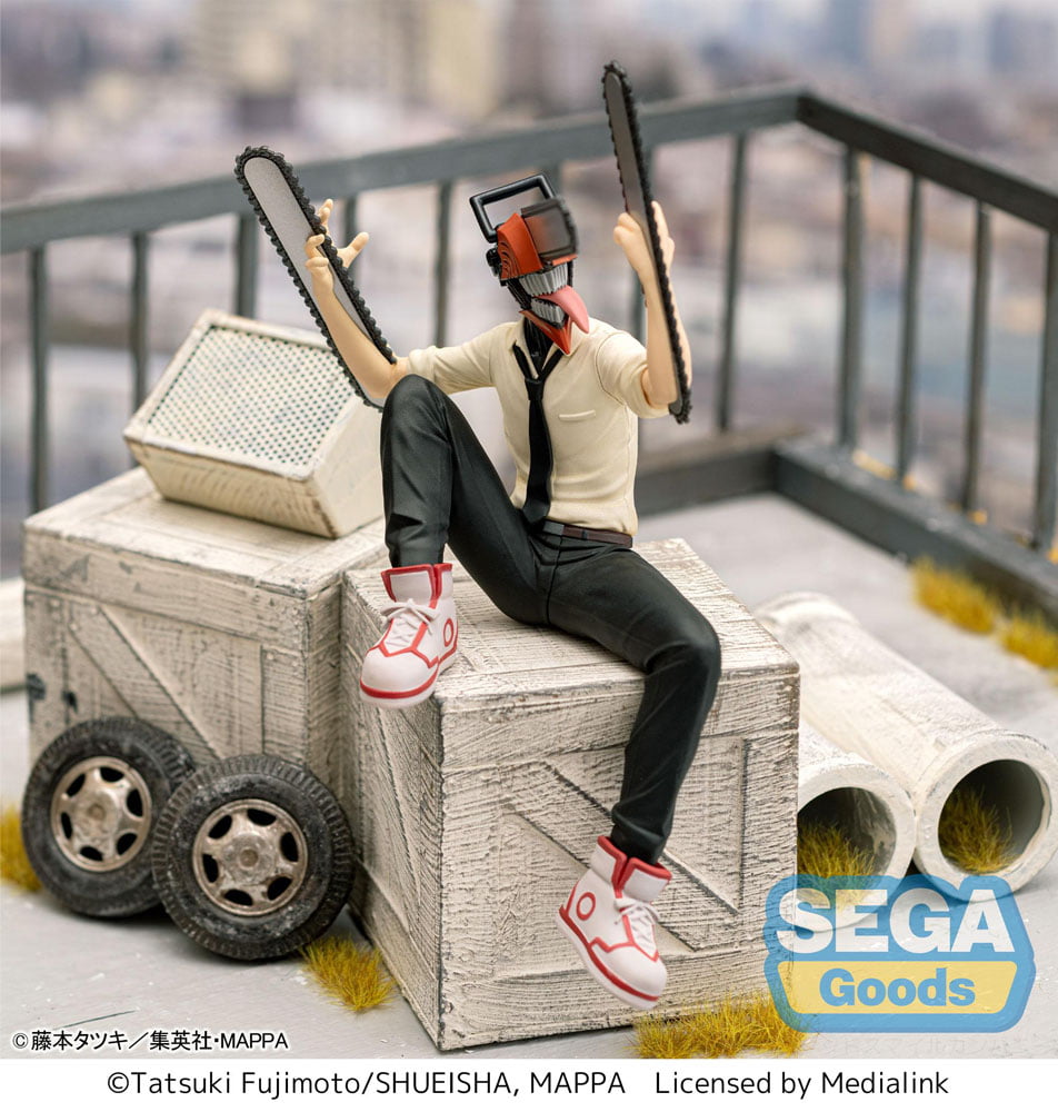 Chainsaw Man PM Perching PVC Statue Chainsaw Man 14 cm 6 Chainsaw Man PM Perching PVC Statue Chainsaw Man 14 cm - Bilde 6