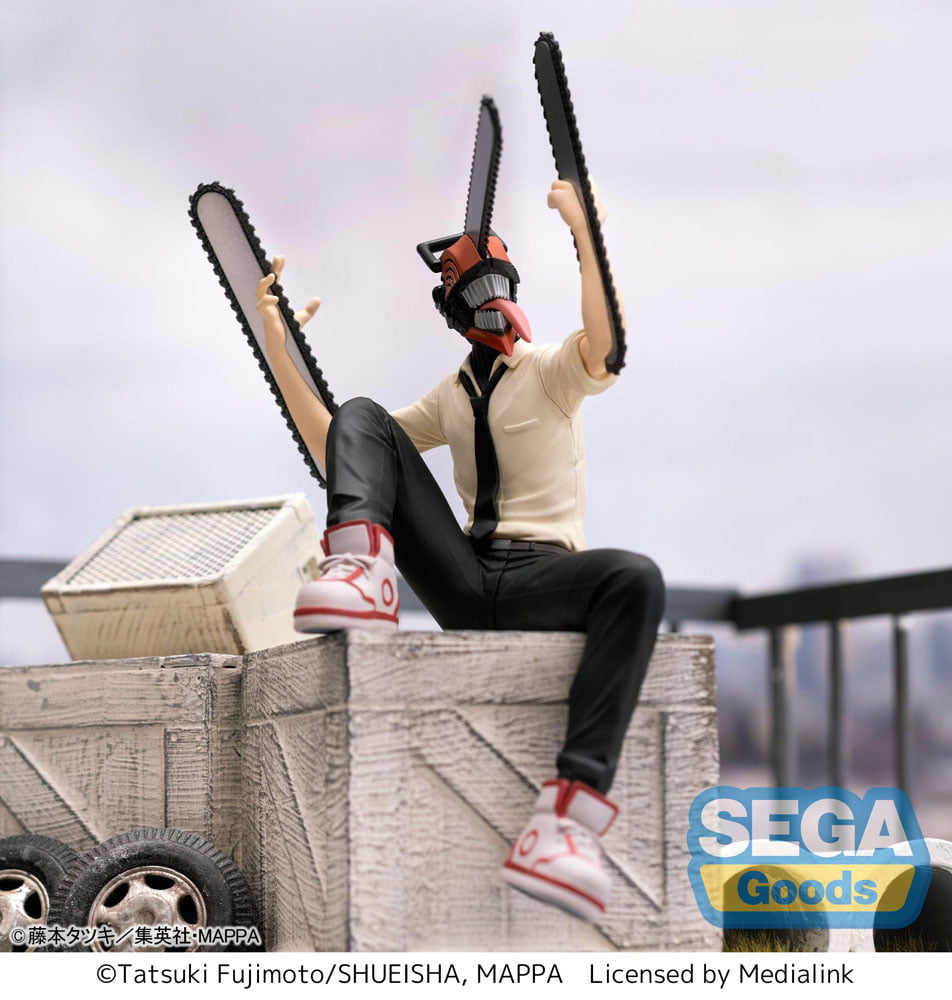 Chainsaw Man PM Perching PVC Statue Chainsaw Man 14 cm 5 Chainsaw Man PM Perching PVC Statue Chainsaw Man 14 cm - Bilde 5