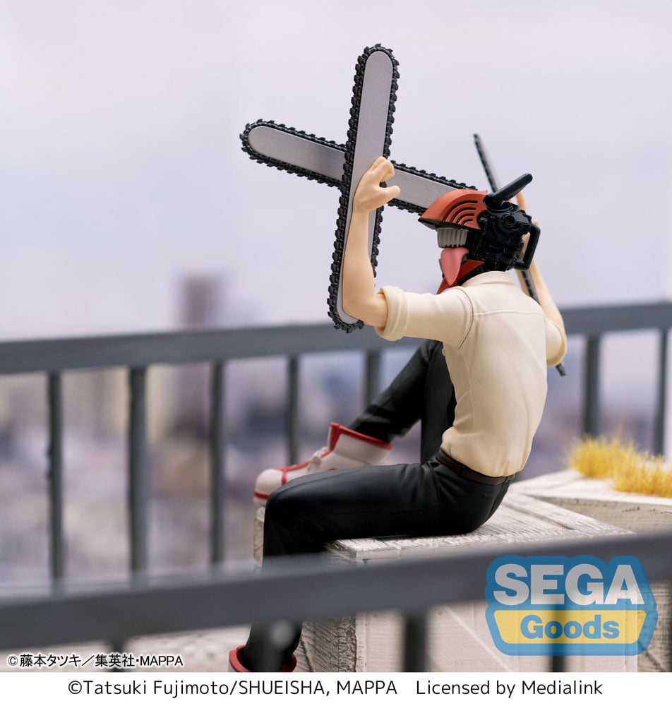 Chainsaw Man PM Perching PVC Statue Chainsaw Man 14 cm 4 Chainsaw Man PM Perching PVC Statue Chainsaw Man 14 cm - Bilde 4