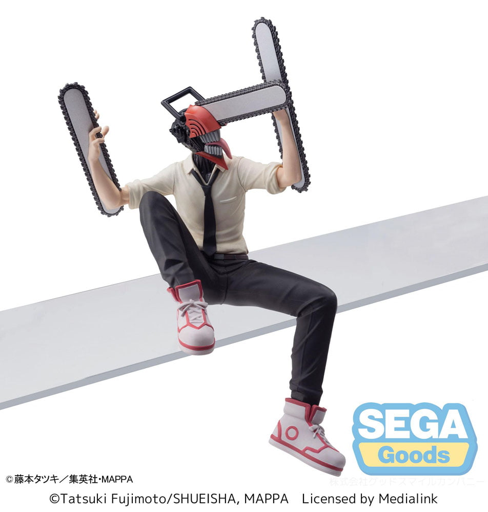Chainsaw Man PM Perching PVC Statue Chainsaw Man 14 cm 1 Chainsaw Man PM Perching PVC Statue Chainsaw Man 14 cm