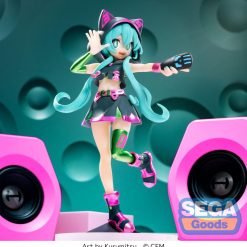 Hatsune Miku Luminasta PVC Statue Hatsune Miku Live Stage 18 cm