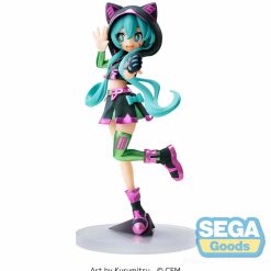 Hatsune Miku Luminasta PVC Statue Hatsune Miku Live Stage 18 cm