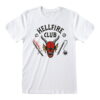 Stranger Things - Hellfire Club Logo - Hvit T-Skjorte 2 Stranger Things - Hellfire Club Logo - Hvit T-Skjorte