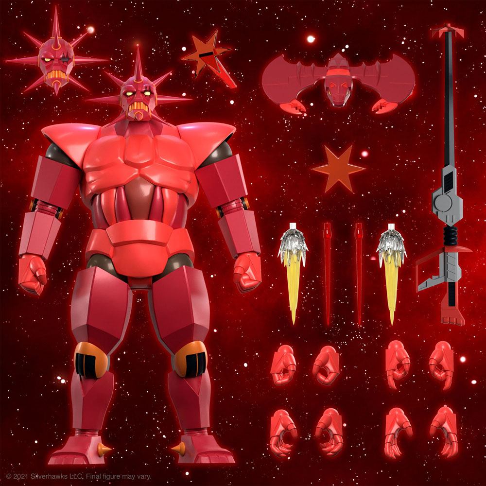 SilverHawks Ultimates Action Figure Armored Mon Star 28 cm 4 SilverHawks Ultimates Action Figure Armored Mon Star 28 cm - Bilde 4