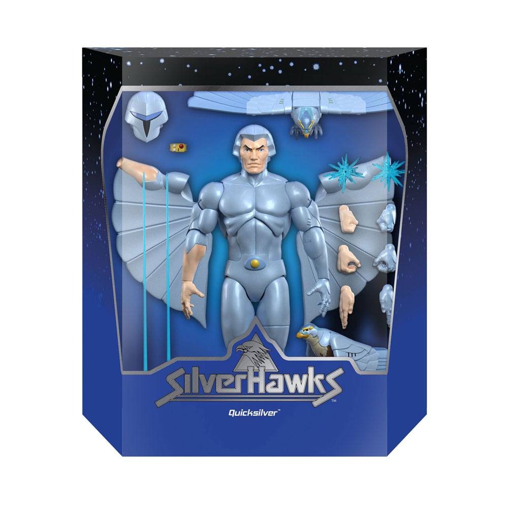 SilverHawks Ultimates Action Figure Quicksilver 18 cm 6 SilverHawks Ultimates Action Figure Quicksilver 18 cm - Bilde 6