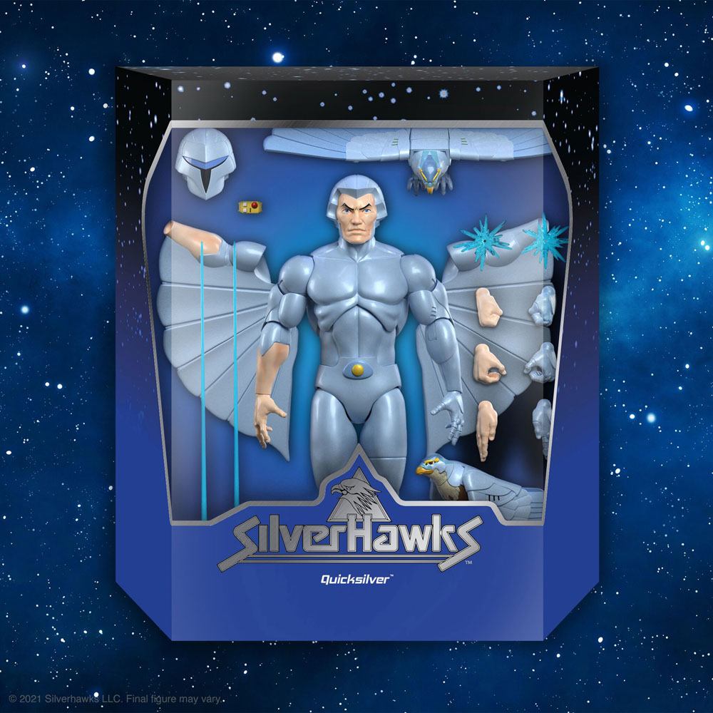 SilverHawks Ultimates Action Figure Quicksilver 18 cm 7 SilverHawks Ultimates Action Figure Quicksilver 18 cm - Bilde 7