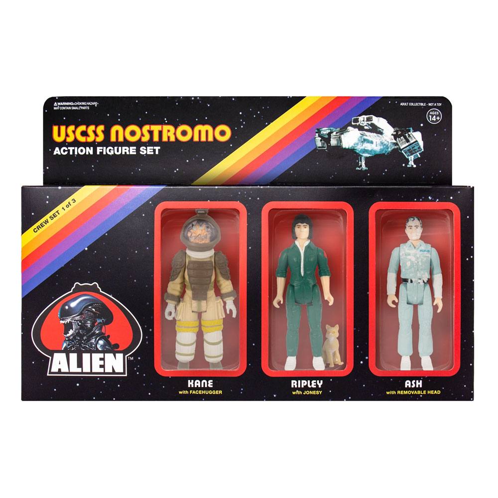 Alien ReAction 3,75" - 3-Pack Pack A 1 Alien ReAction 3,75" - 3-Pack Pack A