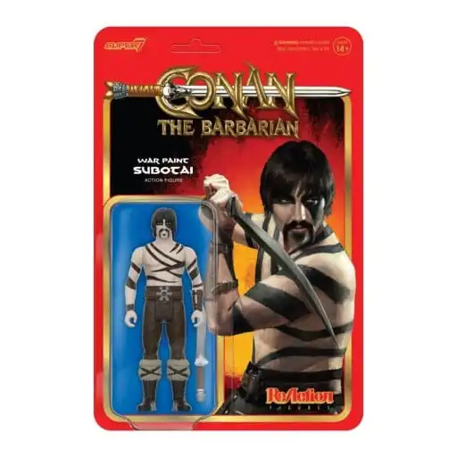 Conan the Barbarian ReAction Action Figure Wave 02 – Subotai (War Paint) 10 cm 1 Conan the Barbarian ReAction Action Figure Wave 02 – Subotai (War Paint) 10 cm