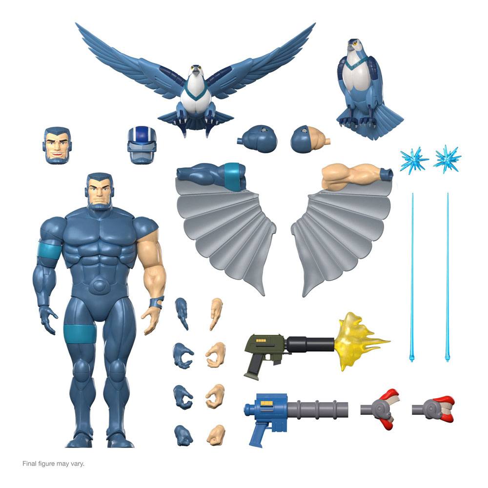 SilverHawks Ultimates Action Figure Steelwill 18 cm 1 SilverHawks Ultimates Action Figure Steelwill 18 cm