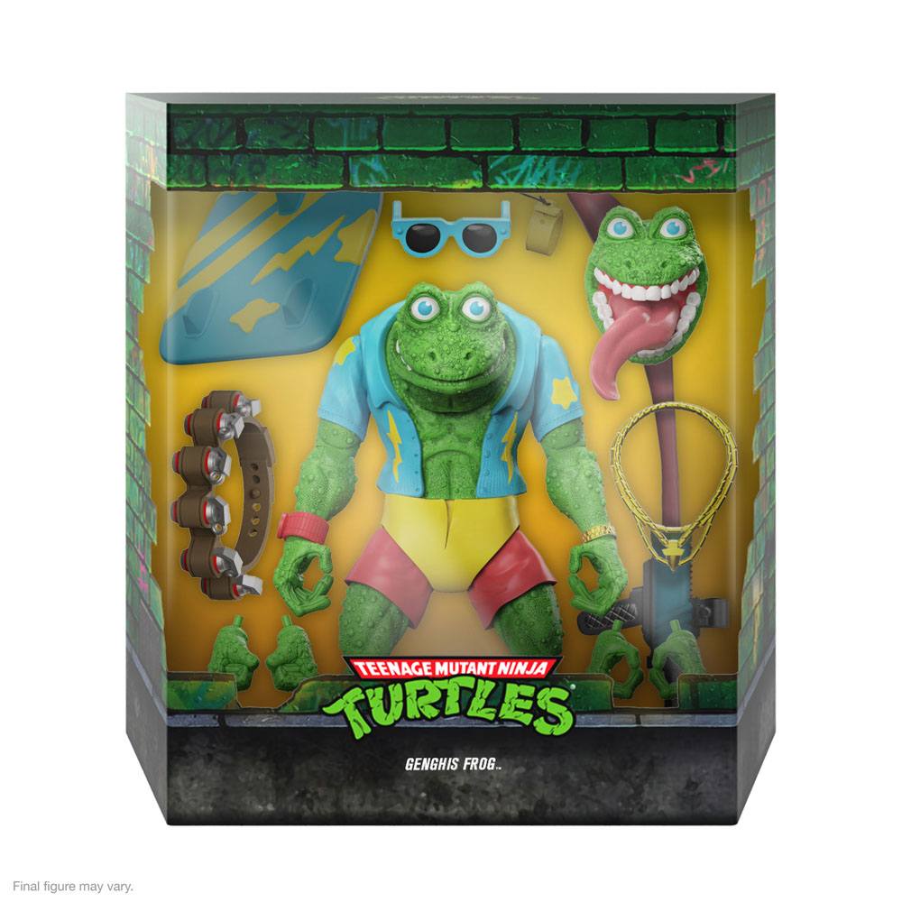 Teenage Mutant Ninja Turtles Ultimates Action Figure Genghis Frog 18 cm 4 Teenage Mutant Ninja Turtles Ultimates Action Figure Genghis Frog 18 cm - Bilde 4