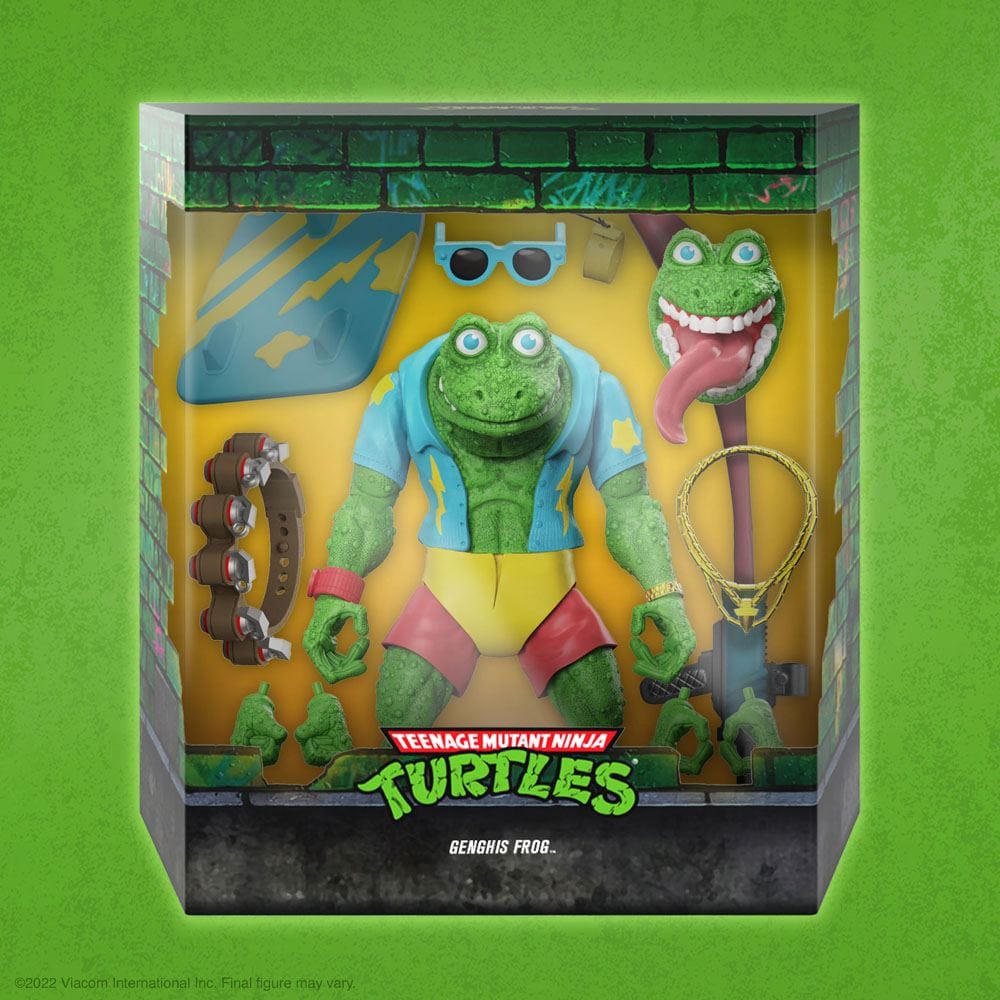 Teenage Mutant Ninja Turtles Ultimates Action Figure Genghis Frog 18 cm 5 Teenage Mutant Ninja Turtles Ultimates Action Figure Genghis Frog 18 cm - Bilde 5