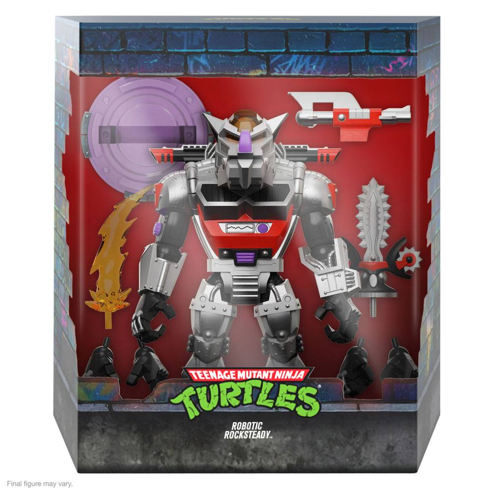 Teenage Mutant Ninja Turtles Ultimates Action Figure Robot Rocksteady 20 cm 6 Teenage Mutant Ninja Turtles Ultimates Action Figure Robot Rocksteady 20 cm - Bilde 6