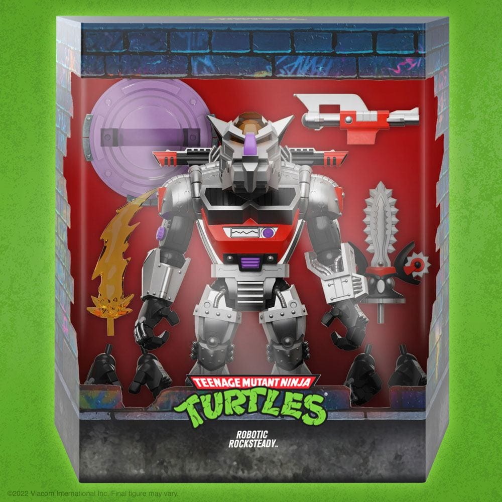 Teenage Mutant Ninja Turtles Ultimates Action Figure Robot Rocksteady 20 cm 7 Teenage Mutant Ninja Turtles Ultimates Action Figure Robot Rocksteady 20 cm - Bilde 7