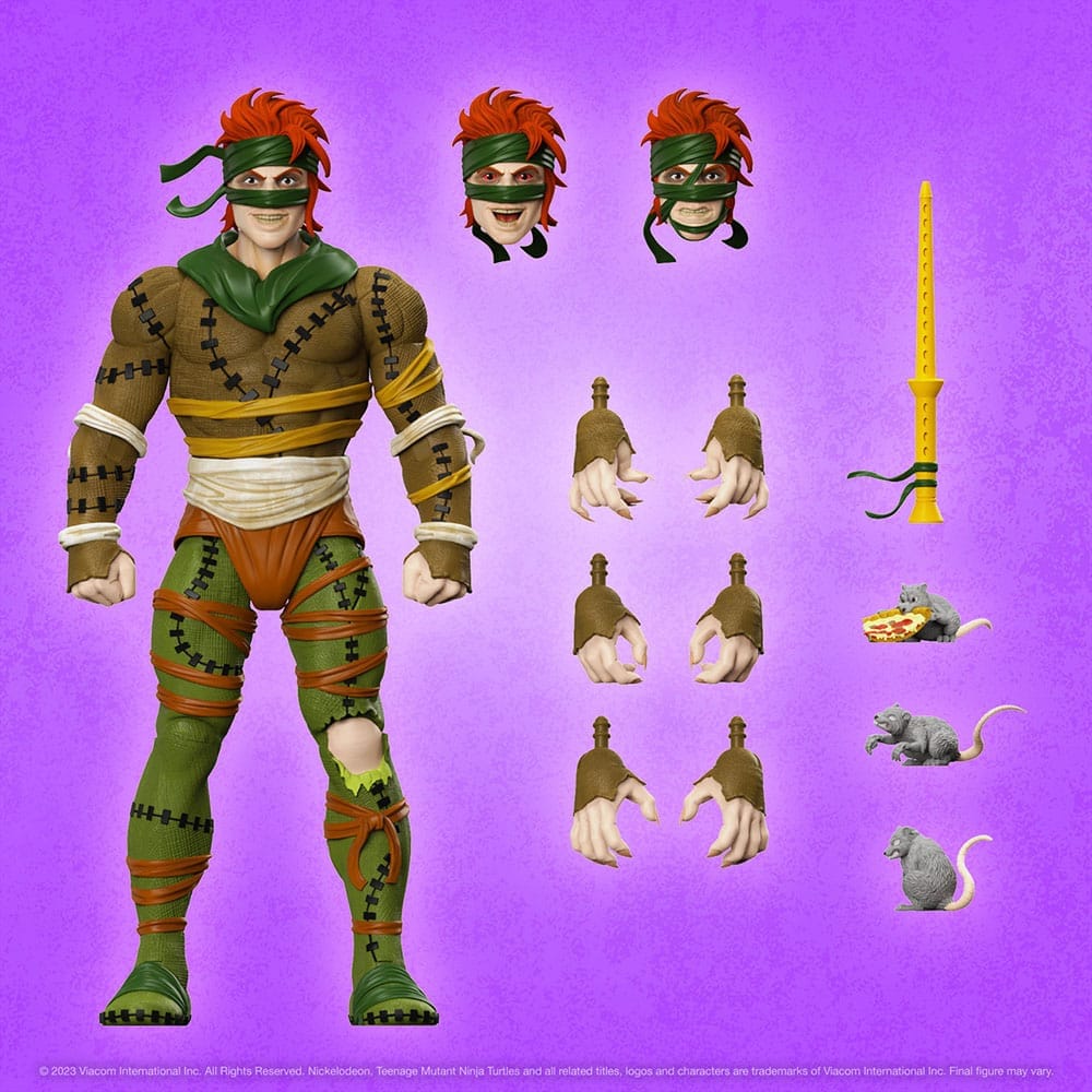 Teenage Mutant Ninja Turtles Ultimates Action Figure Rat King 18 cm 2 Teenage Mutant Ninja Turtles Ultimates Action Figure Rat King 18 cm - Bilde 2