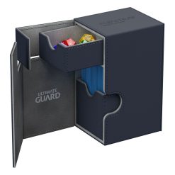 Ultimate Guard Flip´n´Tray Deck Case 80+ Standard Size XenoSkin Blue 9 Ultimate Guard Flip´n´Tray Deck Case 80+ Standard Size XenoSkin Blue
