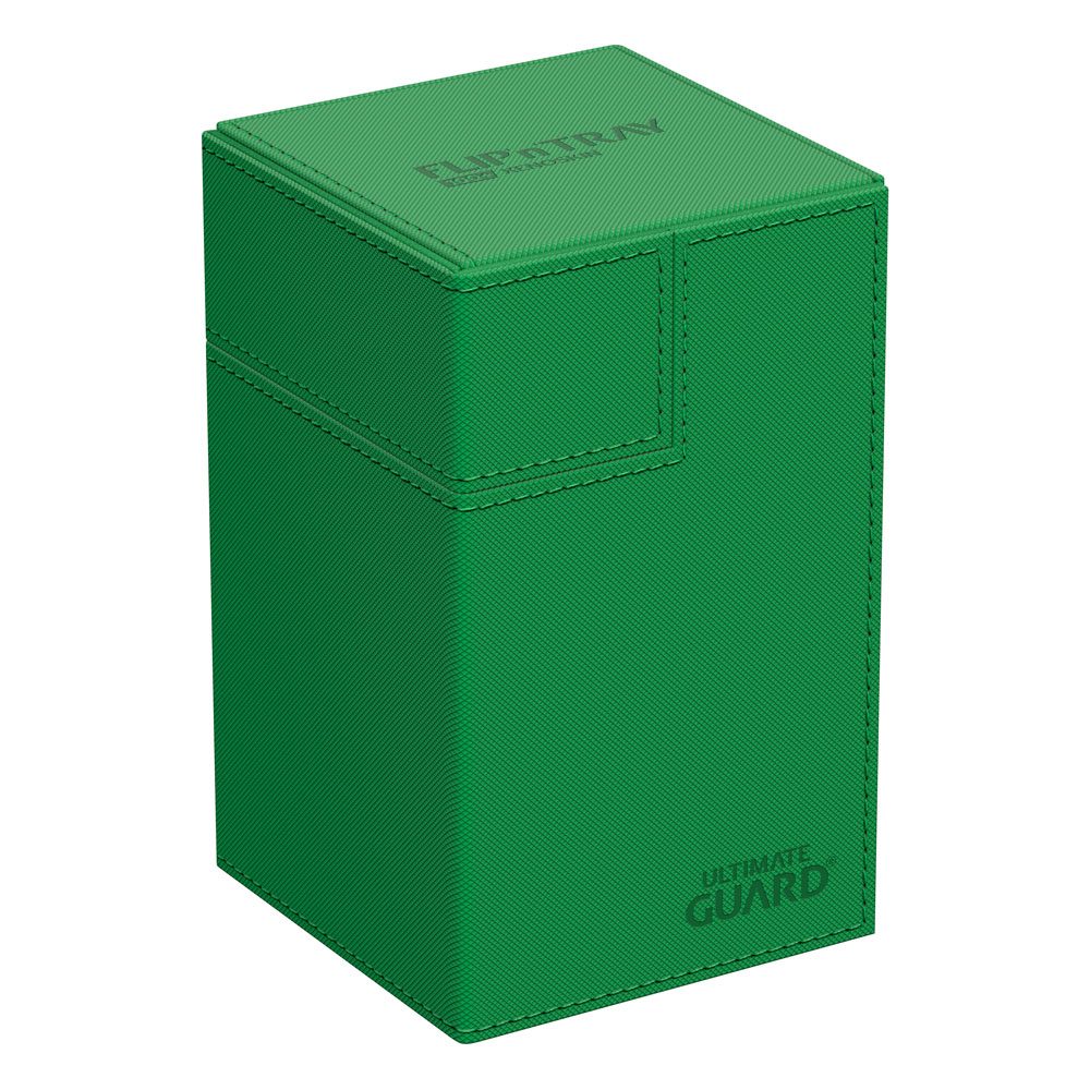 Ultimate Guard Flip'n'Tray 100+ Xenoskin - Green 1 Ultimate Guard Flip'n'Tray 100+ Xenoskin - Green