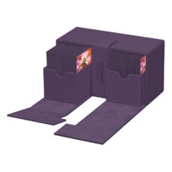 Ultimate Guard Twin Flip`n`Tray 200+ XenoSkin Monocolor Purple