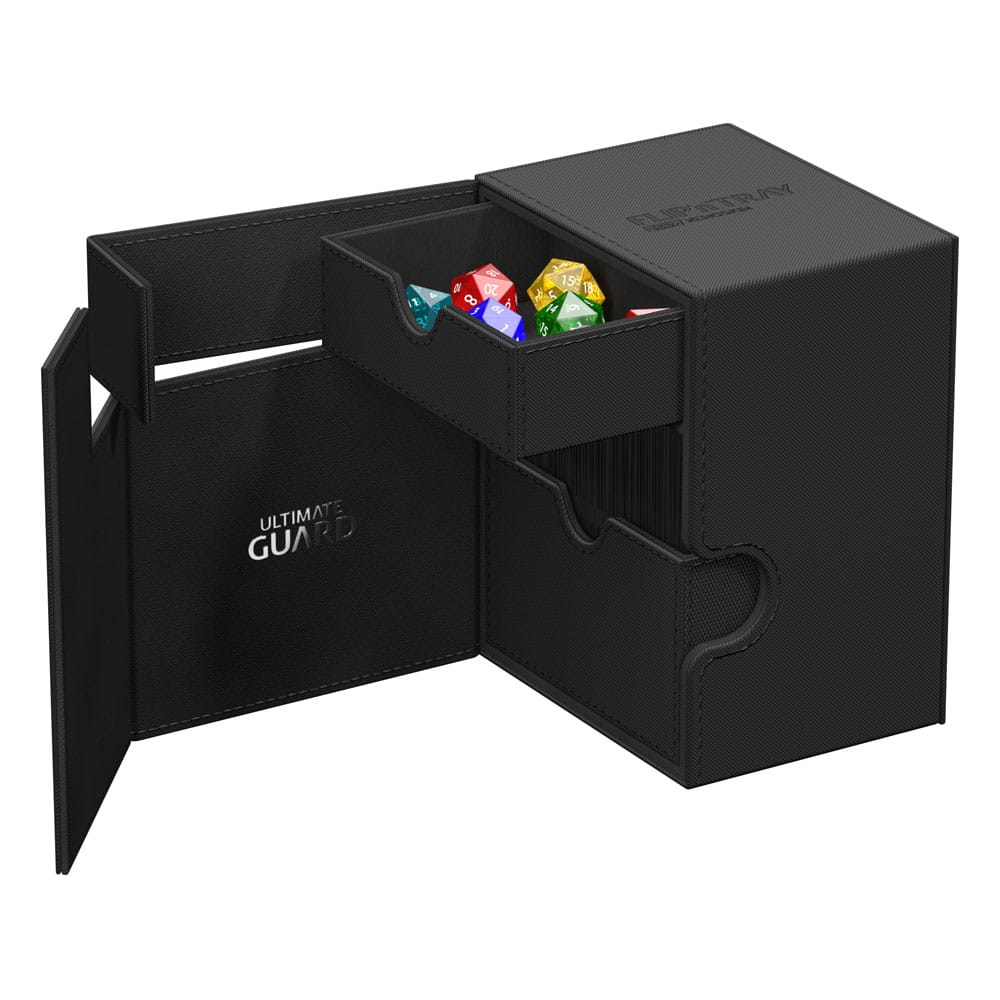 Ultimate Guard Flip'n'Tray 133+ Xenoskin - Black 3 Ultimate Guard Flip'n'Tray 133+ Xenoskin - Black - Bilde 3