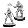D&D Nolzur's Marvelous Miniatures Unpainted Miniatures Orc Barbarian Female Case (6)
