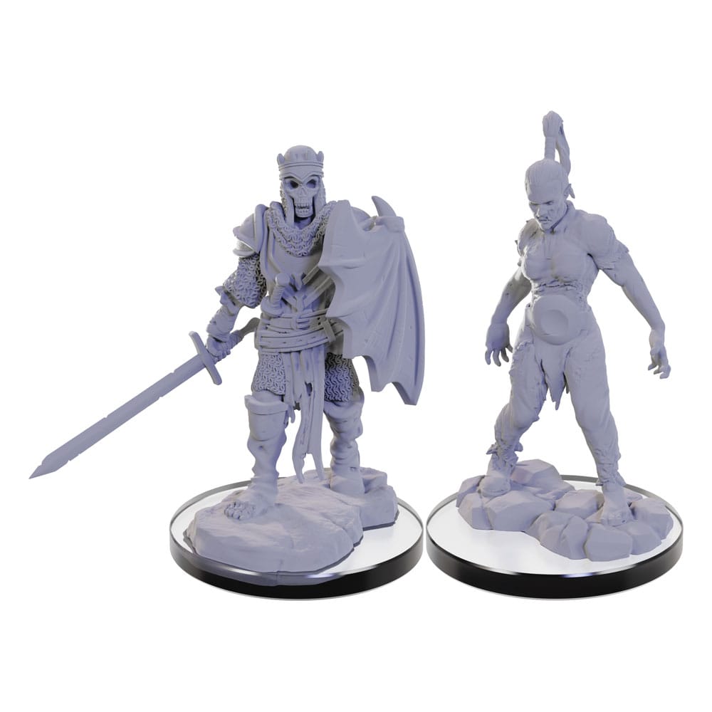 Pathfinder Battles Deep Cuts Unpainted Miniatures 2-Packs Plague Zombie & Skeletal Champion Case (2) 1 Pathfinder Battles Deep Cuts Unpainted Miniatures 2-Packs Plague Zombie & Skeletal Champion Case (2)