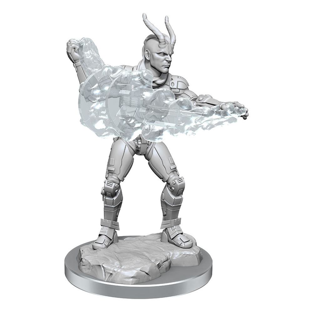 Starfinder Battles Deep Cuts Unpainted Miniatures 2-Packs Lashunta Technomancer Male Case (2) 3 Starfinder Battles Deep Cuts Unpainted Miniatures 2-Packs Lashunta Technomancer Male Case (2) - Bilde 3