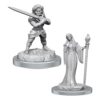Critical Role Unpainted Miniatures Human Wizard Female & Halfling Holy Warrior Female Assortment (2) 4 Critical Role Unpainted Miniatures Human Wizard Female & Halfling Holy Warrior Female Assortment (2)