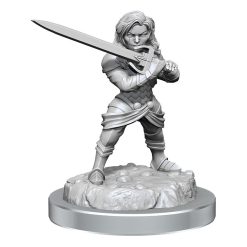 Critical Role Unpainted Miniatures Human Wizard Female & Halfling Holy Warrior Female Assortment (2) 9 Critical Role Unpainted Miniatures Human Wizard Female & Halfling Holy Warrior Female Assortment (2)