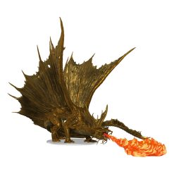 D&D Nolzur's Marvelous Miniatures Unpainted Miniature Adult Gold Dragon 3 D&D Nolzur's Marvelous Miniatures Unpainted Miniature Adult Gold Dragon