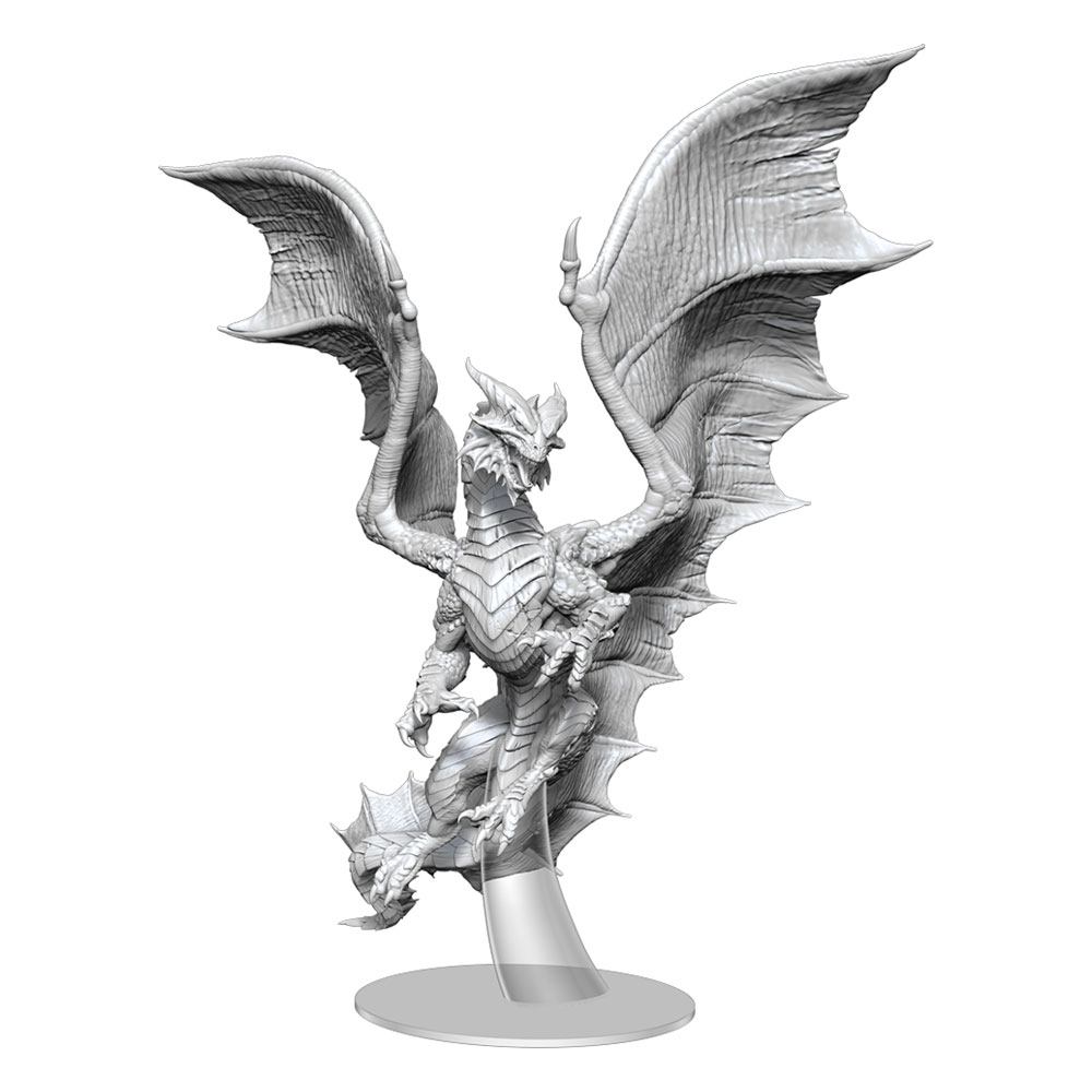 D&D Nolzur's Marvelous Miniatures Unpainted Miniature Adult Copper Dragon 1 D&D Nolzur's Marvelous Miniatures Unpainted Miniature Adult Copper Dragon