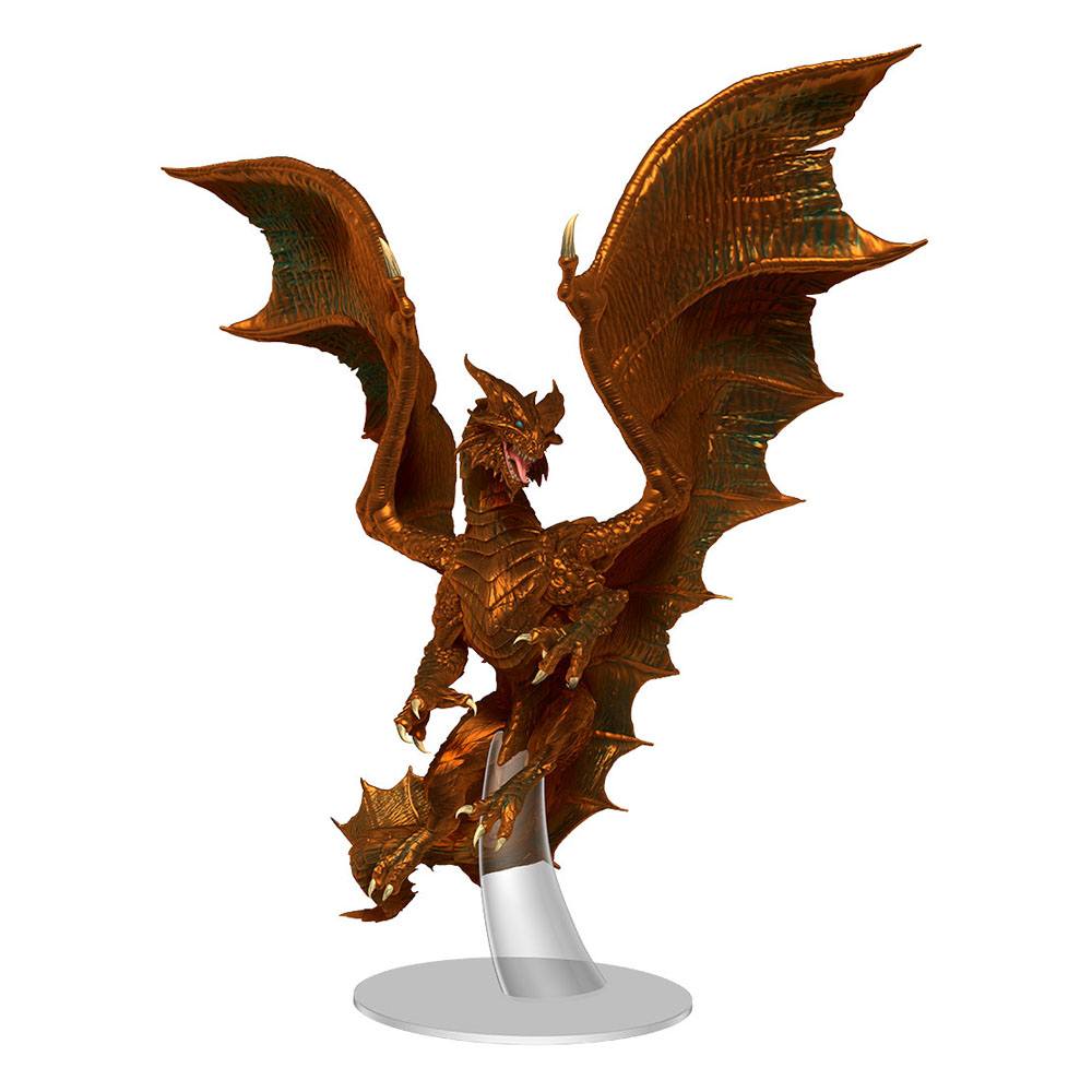 D&D Nolzur's Marvelous Miniatures Unpainted Miniature Adult Copper Dragon 2 D&D Nolzur's Marvelous Miniatures Unpainted Miniature Adult Copper Dragon - Bilde 2