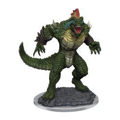 D&D Nolzur's Marvelous Miniatures miniature Unpainted Lizardfolk Render 3 D&D Nolzur's Marvelous Miniatures miniature Unpainted Lizardfolk Render