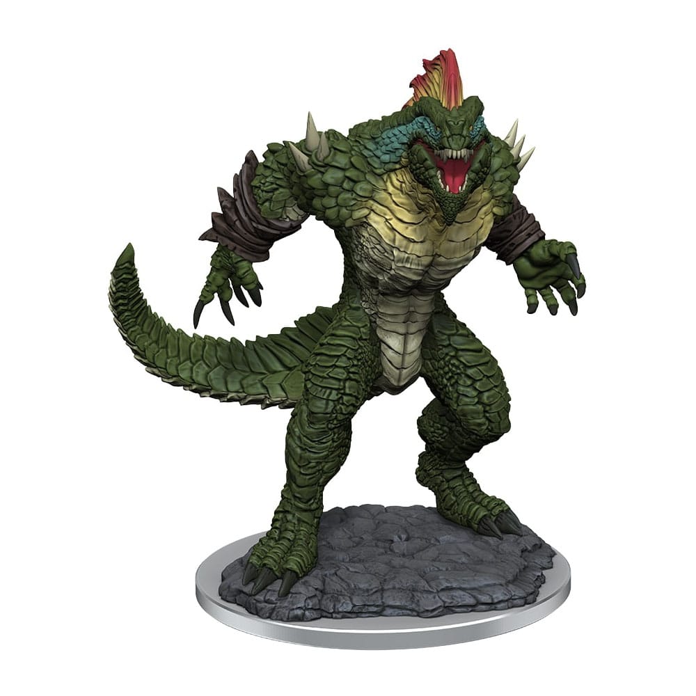 D&D Nolzur's Marvelous Miniatures miniature Unpainted Lizardfolk Render 2 D&D Nolzur's Marvelous Miniatures miniature Unpainted Lizardfolk Render - Bilde 2