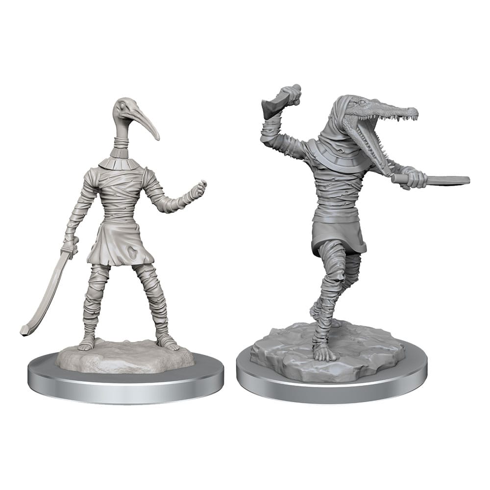D&D Nolzur's Marvelous Miniatures Unpainted Miniatures 2-Pack Mummies 1 D&D Nolzur's Marvelous Miniatures Unpainted Miniatures 2-Pack Mummies