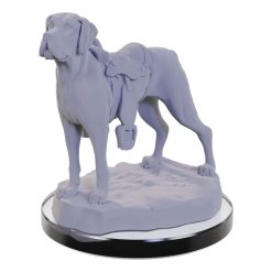 WizKids Deep Cuts Miniatures Unpainted Miniatures 3-Pack Dog Companions
