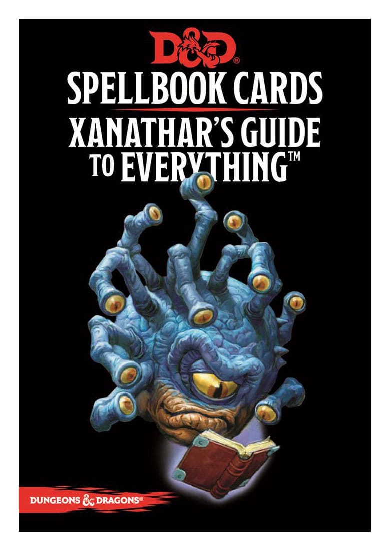 Dungeons & Dragons Spellbook Cards: Xanathar´s Guide to Everything english 1 Dungeons & Dragons Spellbook Cards: Xanathar´s Guide to Everything english