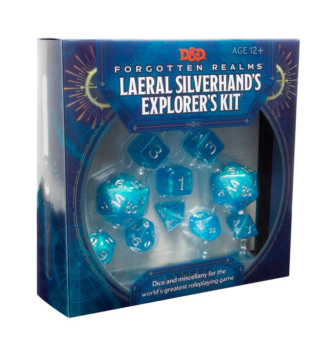 Dungeons & Dragons Forgotten Realms: Laeral Silverhand's Explorer's Kit - Dice & Miscellany english 2 Dungeons & Dragons Forgotten Realms: Laeral Silverhand's Explorer's Kit - Dice & Miscellany english - Bilde 2
