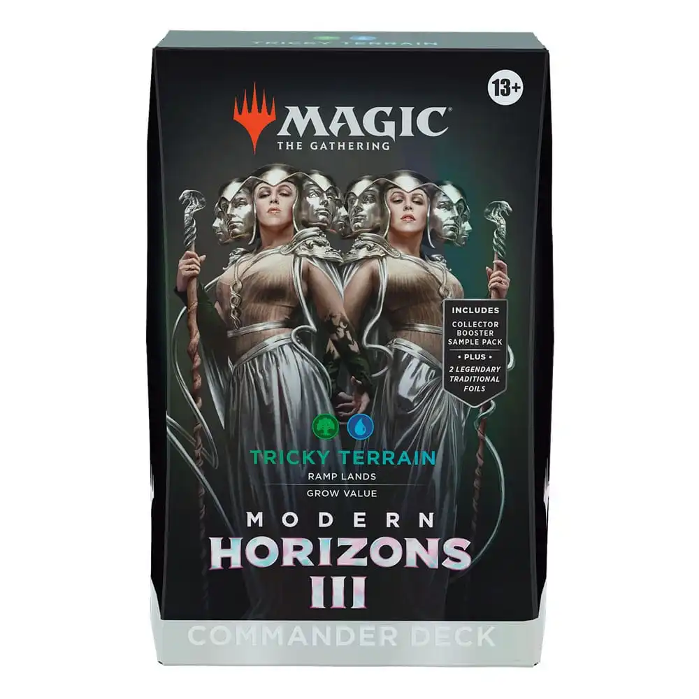 Magic the Gathering Modern Horizons 3 Commander Deck - Tricky Terrain 1 Magic the Gathering Modern Horizons 3 Commander Deck - Tricky Terrain