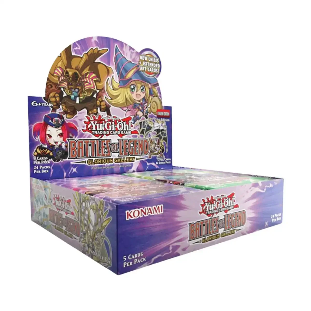Yu-Gi-Oh! Battles of Legend: Glorious Gallery Booster Boks 1 Yu-Gi-Oh! Battles of Legend: Glorious Gallery Booster Boks