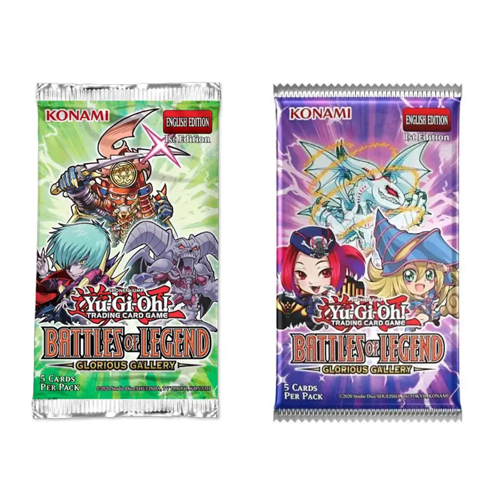 Yu-Gi-Oh! Battles of Legend: Glorious Gallery Booster Boks 2 Yu-Gi-Oh! Battles of Legend: Glorious Gallery Booster Boks