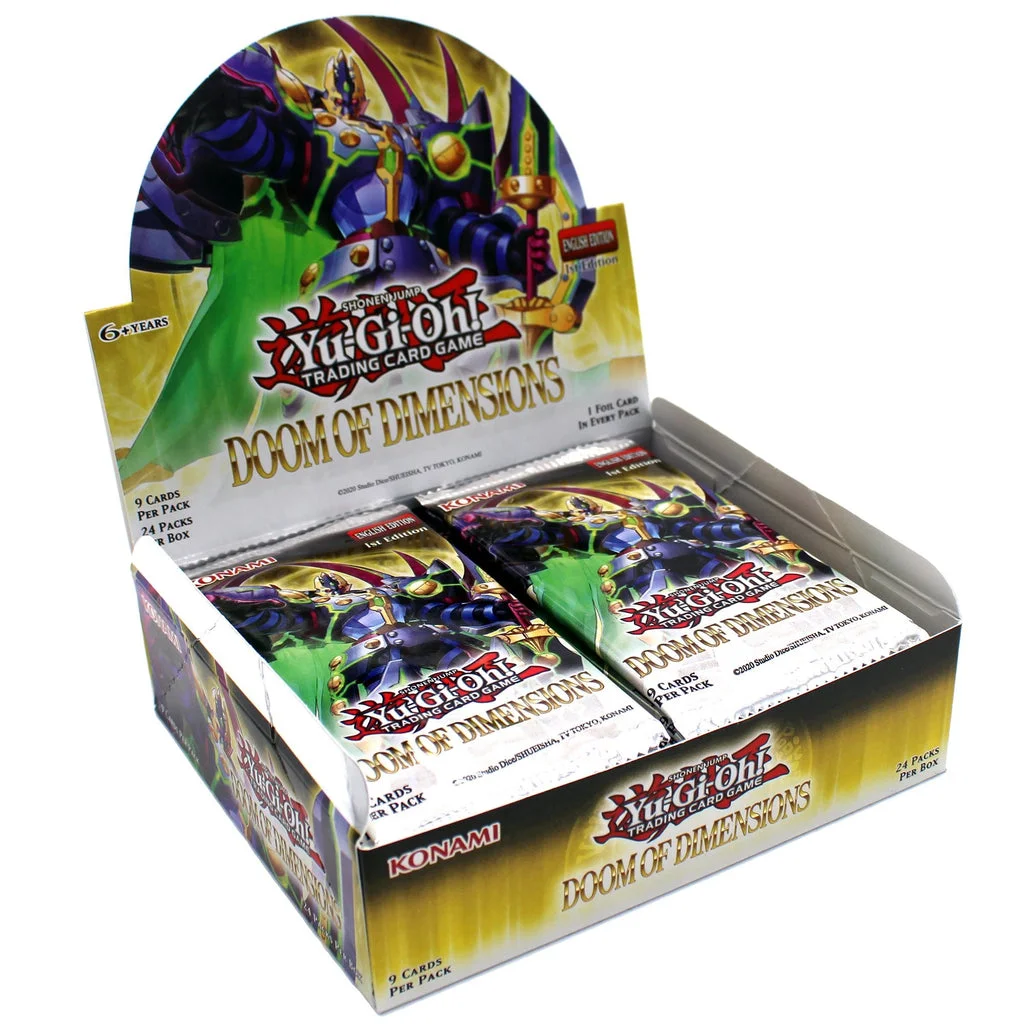 Yu-Gi-Oh! Doom of Dimensions Booster Box 1st Edition 1 Yu-Gi-Oh! Doom of Dimensions Booster Box 1st Edition