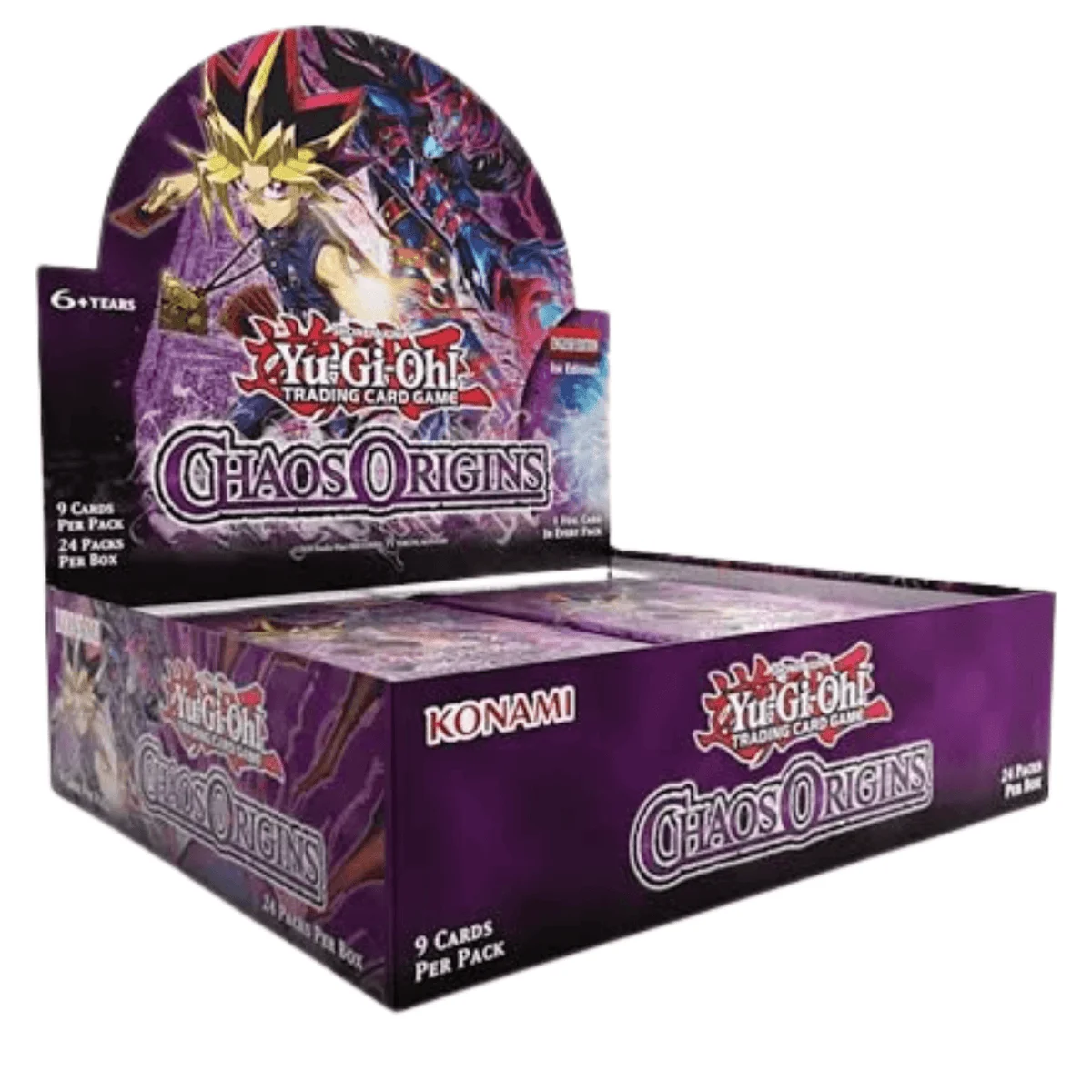 Yu-Gi-Oh! TCG Chaos Origins Booster Display (24 pakker) – Konami 1 Yu-Gi-Oh! TCG Chaos Origins Booster Display (24 pakker) – Konami